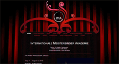 Desktop Screenshot of meistersingerakademie.com